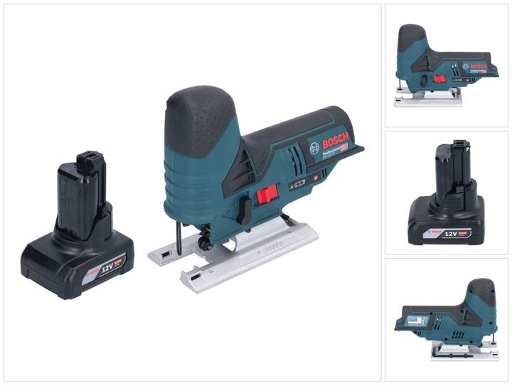 Image du produit Bosch Professional Bosch GST 12V-70 Professional Scie sauteuse sans fil 12 V 70 mm + 1x batterie 6,0 Ah - sans chargeur
