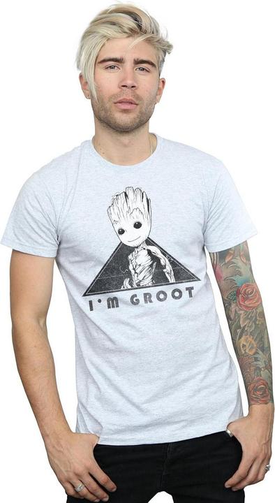 Immagine prodotto Guardians Of The Galaxy Vol. 2 Groot Mono Triangle Maglietta Uomo (3XL)