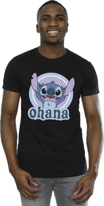 Immagine prodotto Disney Lilo And Stitch Ohana Circle Maglietta Uomo (XXL)