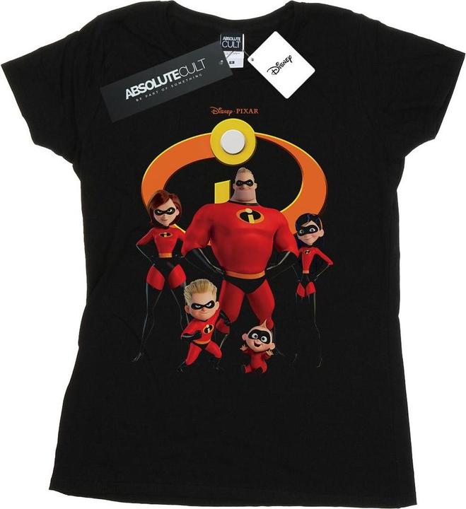 Immagine prodotto Disney Incredibles 2 Group Logo Maglietta Donna (L)