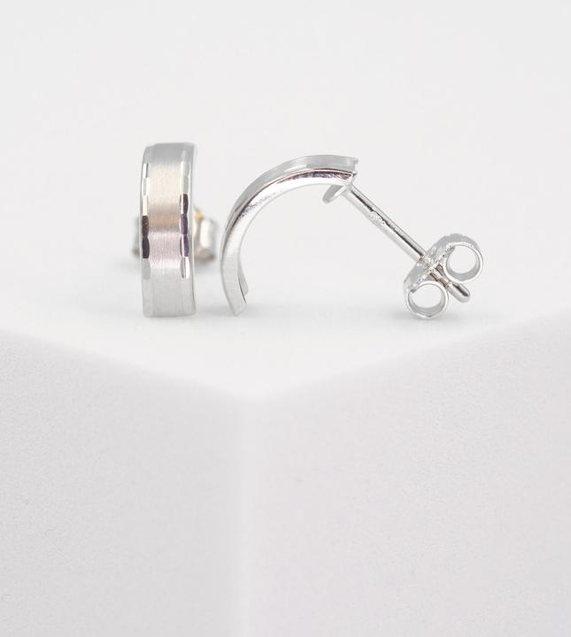 Image du produit Muau Boucles d'oreilles (Or blanc 750/18K)
