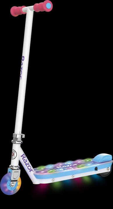 Actual product image Razor E-Scooter E Party Pop White/Purple (12 km/h, 6 km, 80 W)
