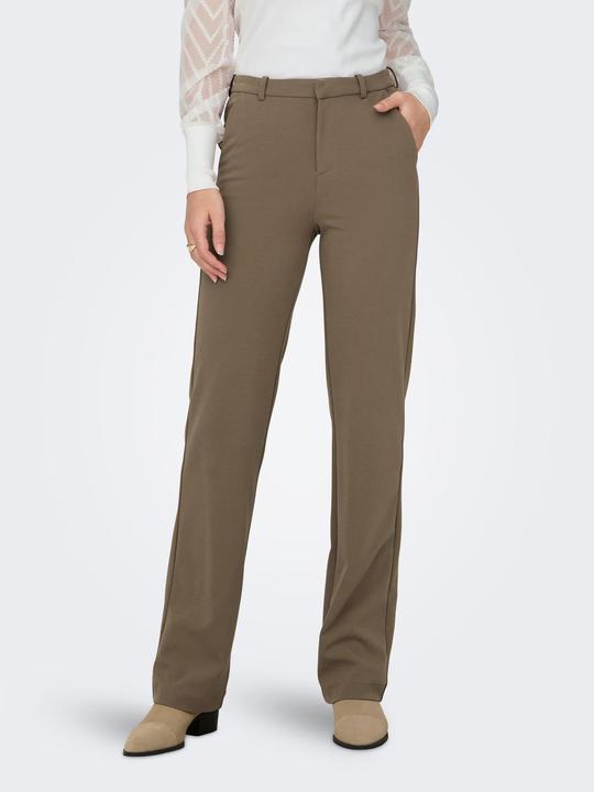 Actual product image Only Straight cut mid waist trousers Trousers (32)