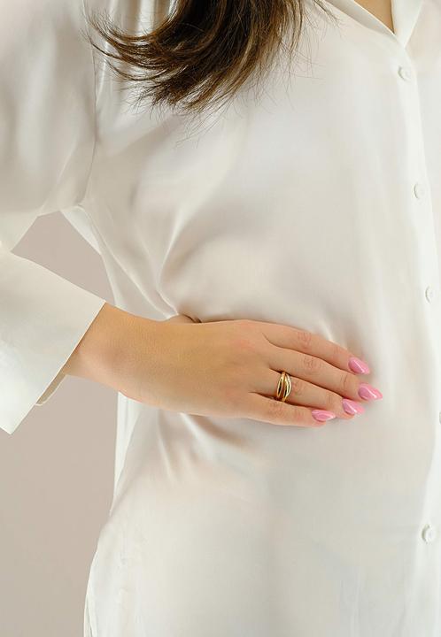 Actual product image Muau Ladies ring (54, 750/18 K Gold)