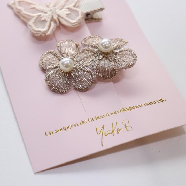 Image du produit Yuko.B Barrettes cheveux 2 pcs. Classique (2 pcs)