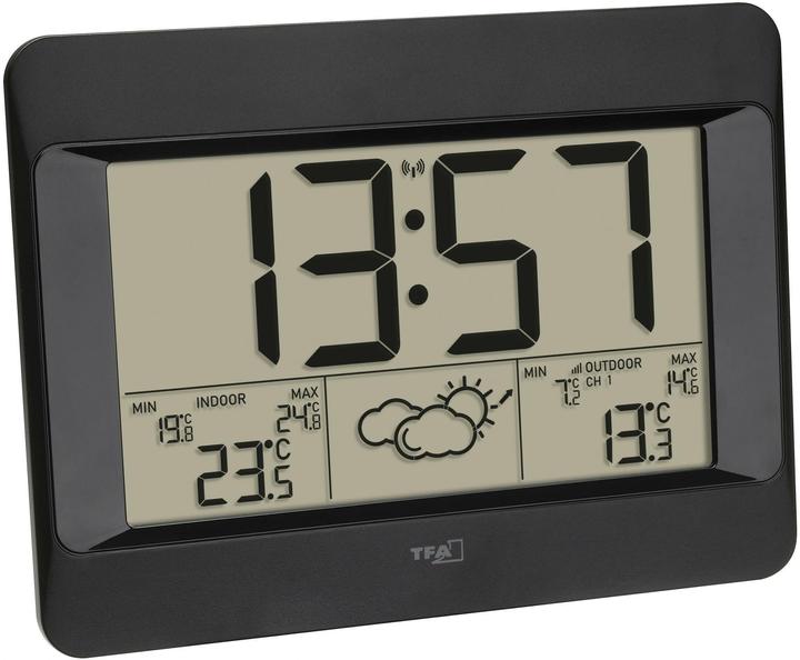 TFA Radio weather station ZENO with air pressure tendency/weather forecast