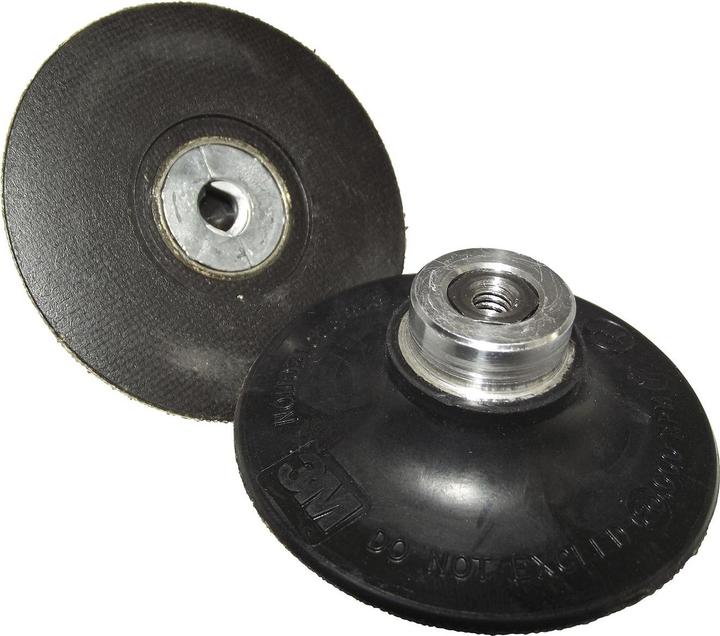 Actual product image 3M Backing pad DR-AC ø 76.2 mm mount 1/4" hard for Roloc fibre discs
