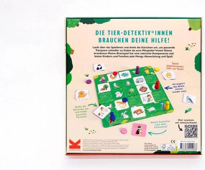 Produktbild Suche & finde. Tier-Detektiv*innen (Deutsch, Batki Zsolt, 2024)