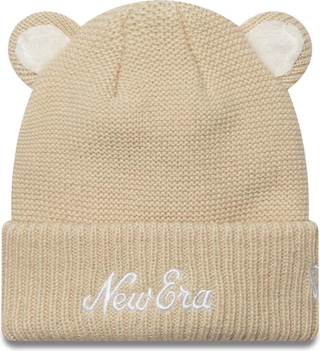 New Era Kinder Beanie Wintermütze - CUTE EARS beige Toddler