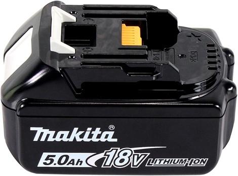 Produktbild Makita DMP 181 T1J Akku Kompressor 18 V 11,1 bar + 1x Akku 5,0 Ah + Makpac - ohne Ladegerät (11.10 Bar)