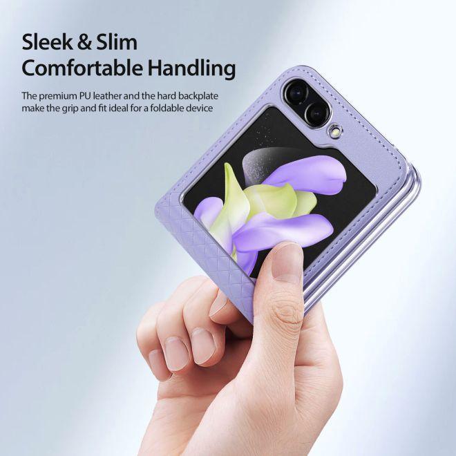 Immagine prodotto Dux Ducis Copertina in pelle della serie Bril (Samsung Galaxy Z Flip5)
