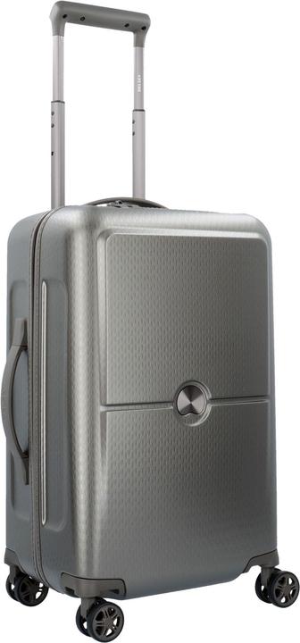 Delsey Turenne 4 Handbagage valise 55 cm - Zilver (43 l, Bagage à main (jusqu'à 50l))