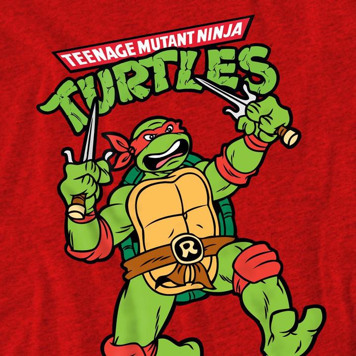 Immagine prodotto Teenage Mutant NT Maglietta Raffaello Retrò Adulto Unisex (L)