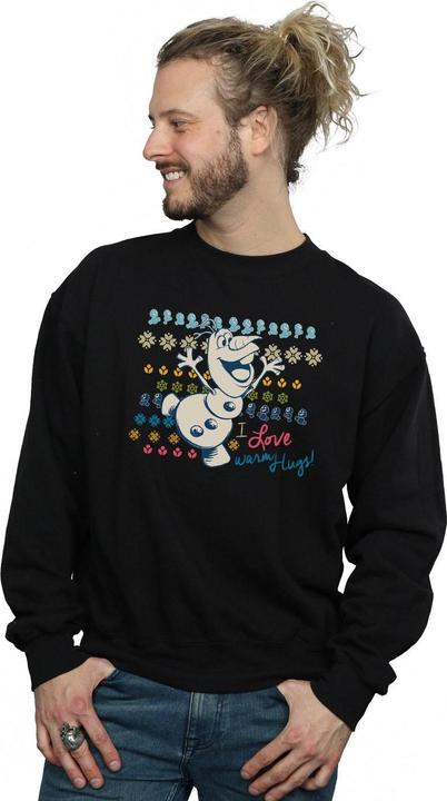 Immagine prodotto Disney Frozen I Love Warm Hugs Felpa Uomo (XXL)