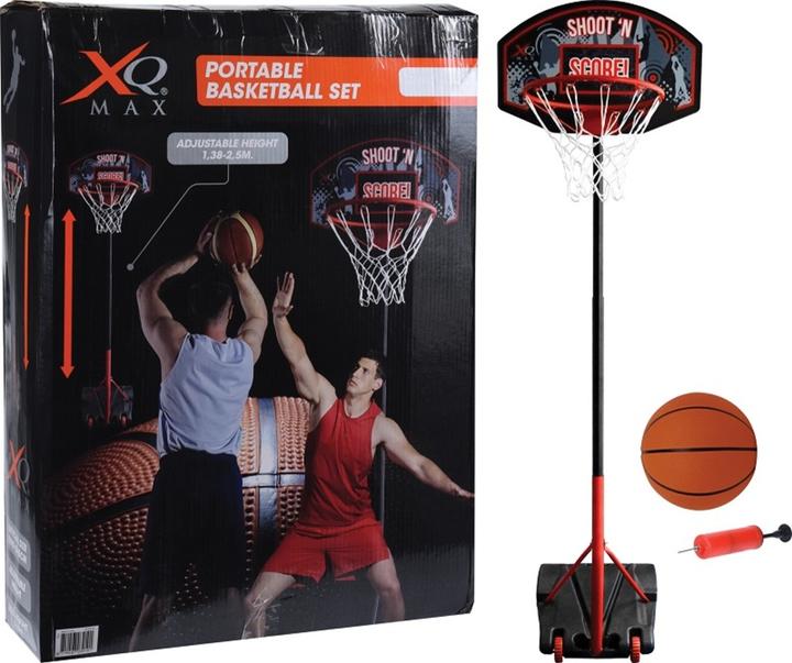 XQ Max Basketbalstandaard met bal en pomp