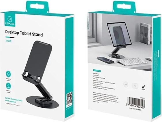 Immagine prodotto Usams Desk stand for phone/tablet 4.7-12 inches black ZJ80ZJ01 (US-ZJ080)