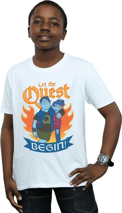 Actual product image Disney Boys Onward Let The Quest Begin T-Shirt (140, 146)