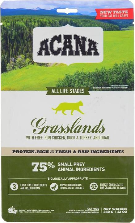 Produktbild Acana Cat Regional GRASSLANDS 340gr (Adult, 4 Stk., 340 g)