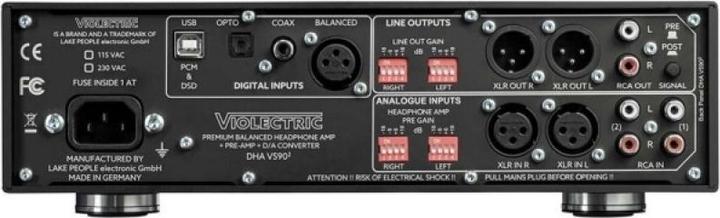 Actual product image Violectric DHA V590² PRO