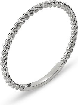 Immagine prodotto Natsumi Schmuck Anello in oro bianco 18K/750 finemente ritorto (53, Oro 750/18 K)