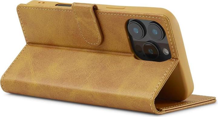 Produktbild LC.Imeeke iPhone 16 Pro - Leder Etui Hülle (Apple iPhone 16 Pro)