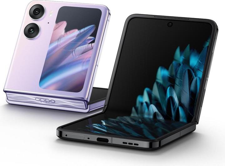 Actual product image OPPO Find N2 Flip (256 GB, Moonlit Purple, 6.80", Dual SIM, 50 Mpx, 5G)