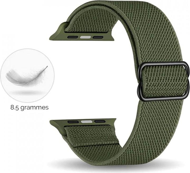 Immagine prodotto PhoneLook Cinturino sportivo in nylon elastico, regolabile, morbido, lavabile 38mm / 40mm / 41mm (40 mm, 41 mm, 38 mm, Tessuto)