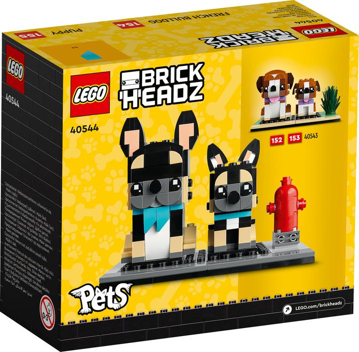 Immagine prodotto LEGO BrickHeadz - Animali domestici Bulldog francese (40544, LEGO Brickheadz)