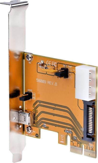 Produktbild StarTech com 4-Slot PCIe Expansion Chassis with PCIe x2 Host Card, PCIe 2.0 - 10Gbps, External PCIe