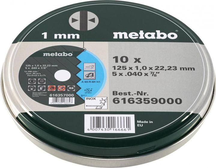 Metabo Cutting discs
