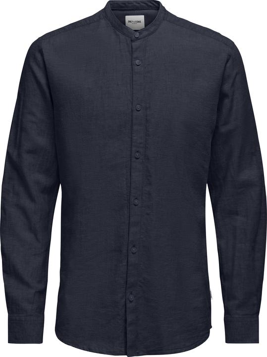 Produktbild Only & Sons Slim Fit Mandarin Kragen Hemd Hemd (XXL)