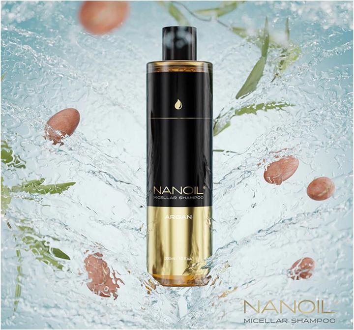 Actual product image Nanoil Micellar shampoo with argan oil (300 ml, Liquid shampoo)