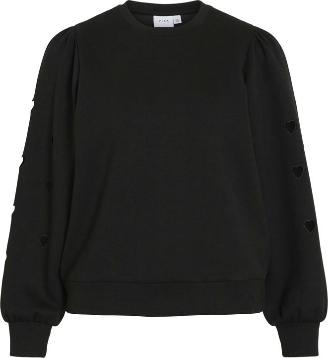 Vila VISIF Herzchen Cut-out Sweatshirt