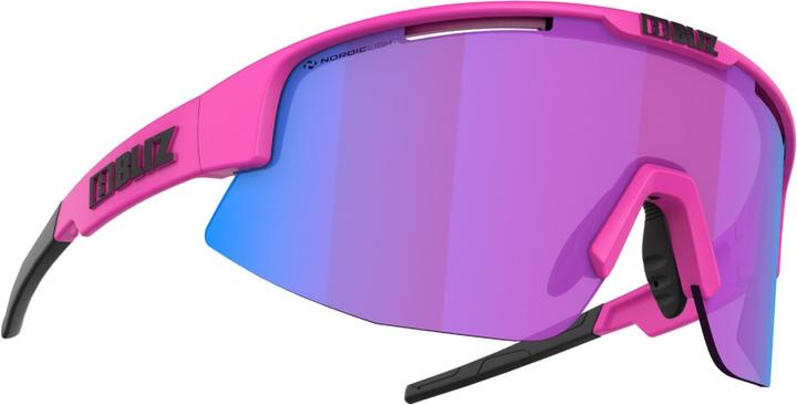 Bliz Matrix Nano Optic Nordic Light (Matt Neon Pink, Begonia, Violet w Blue Multi)