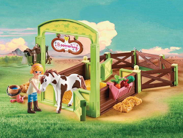 Produktbild Playmobil Pferdebox Abigail Boomerang (9480)