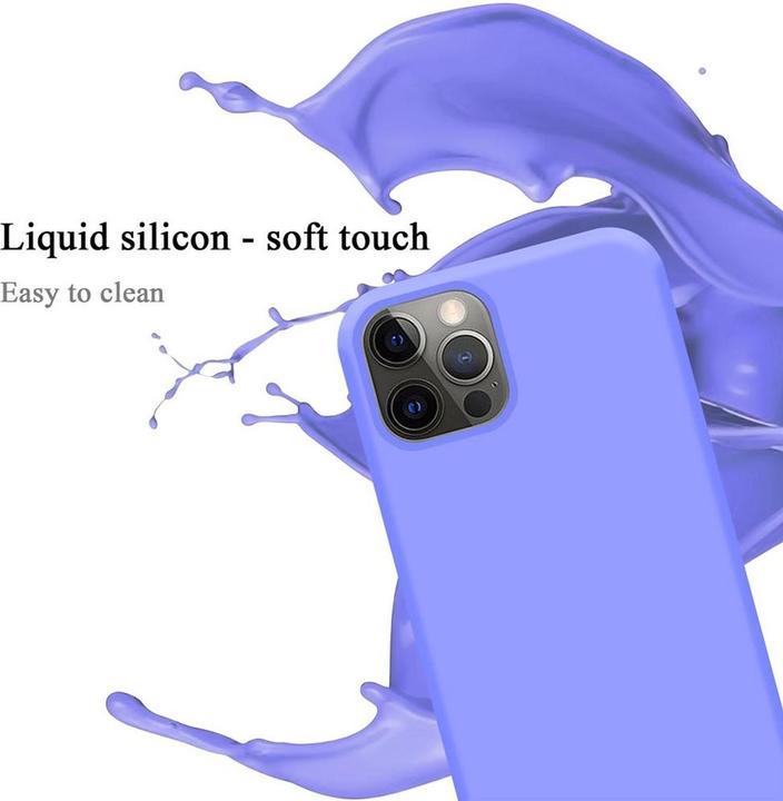 Immagine prodotto Cadorabo Copertura della cassa del silicone liquido TPU (Apple iPhone 12, Realme 12 Pro+)