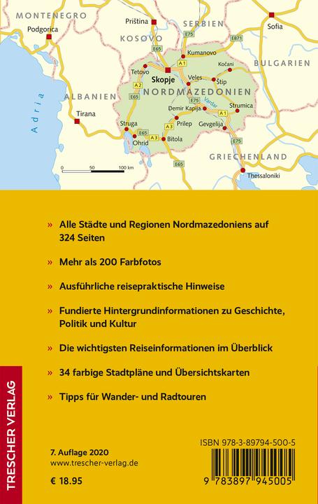 Immagine prodotto Reiseführer Nordmazedonien (Tedesco, Filina di Oppeln, 2019)