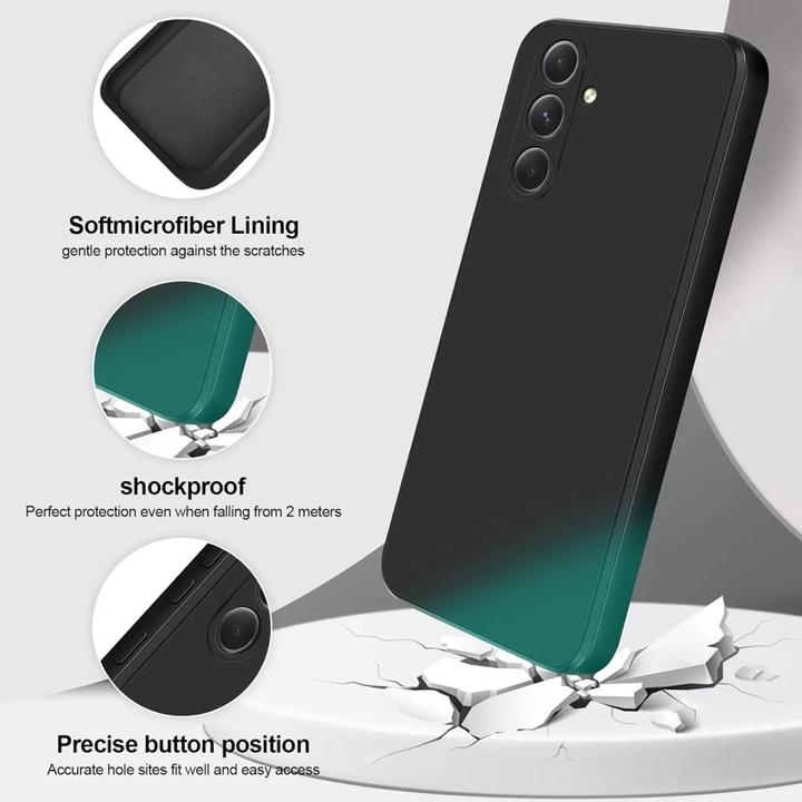 Produktbild RPD Samsung Galaxy S25 - Silikon Schutzhülle, schwarz (Samsung Galaxy S25)