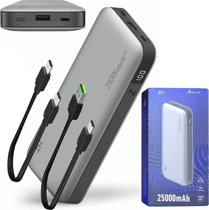 Actual product image ZMI Powerpack 25000 mAh, 210 W Powerbank (QB826G) (25000 mAh, 100 W, 92.50 Wh)