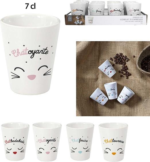 Immagine prodotto Sombo Tazza di caffè espresso con gatto assortito (1 x)