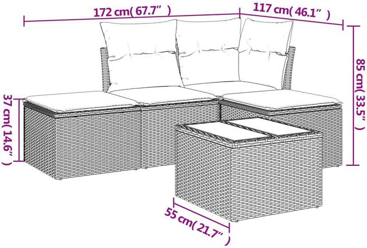 Actual product image VidaXL Silvestra