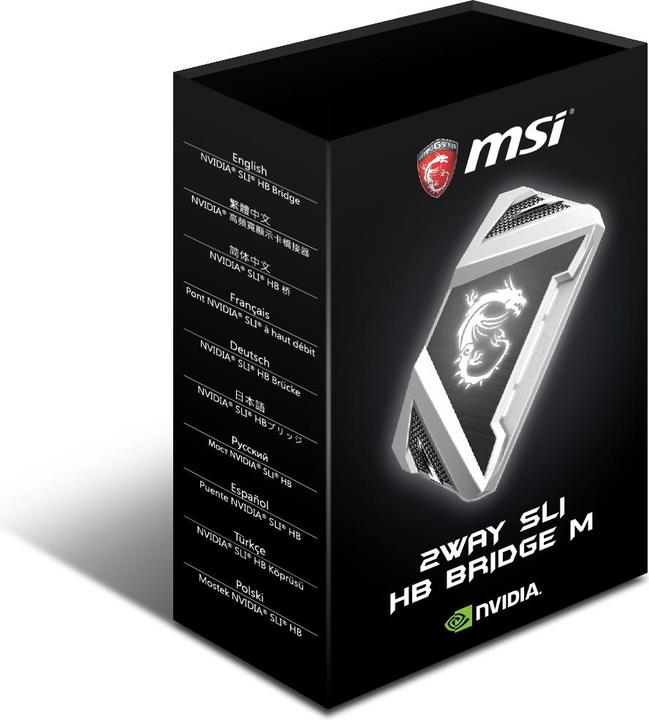 Actual product image MSI HB SLI-Bridge (6 cm)