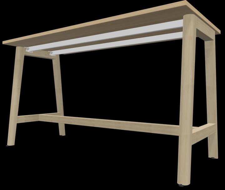 Actual product image Narbutas Nova Wood high table (160 x 70 x 90 cm)