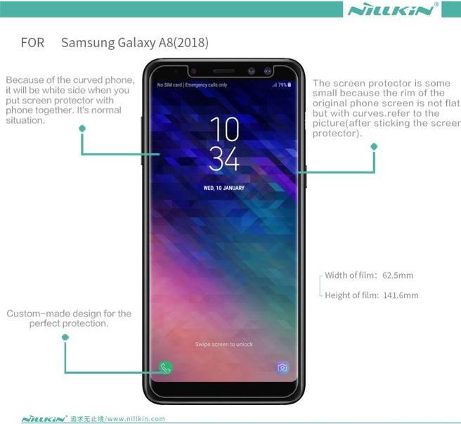 Produktbild Nillkin Super Clear Series (1 Stück, Samsung Galaxy A8 (2018))