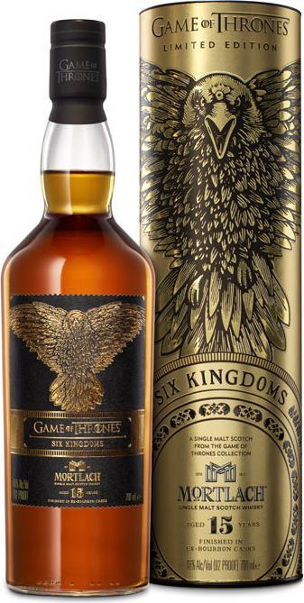 Produktbild Mortlach Game of Thrones Six Kingdoms (Single Malt, Scotch Whisky, 1 x 70 cl)