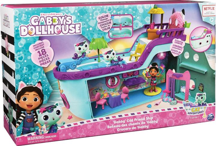 Gabby's Dollhouse Cat-Tastic Cruise Ship