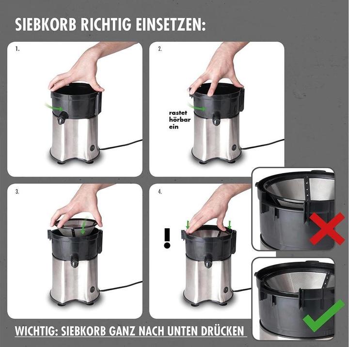 Produktbild Gastroback Vital Juicer Pro Entsafter (CH-Stecker)