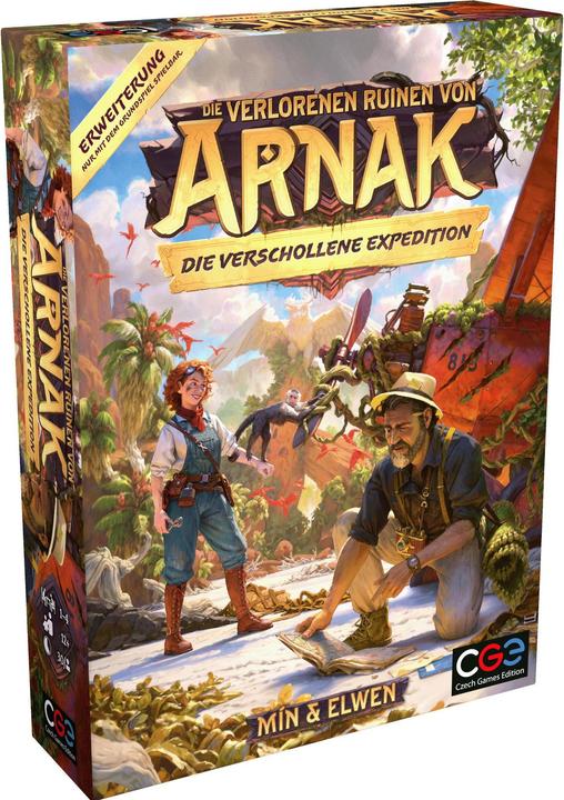 Immagine prodotto Czech games edition Gioco esperto Rovine di Arnak: La spedizione perduta (Tedesco)
