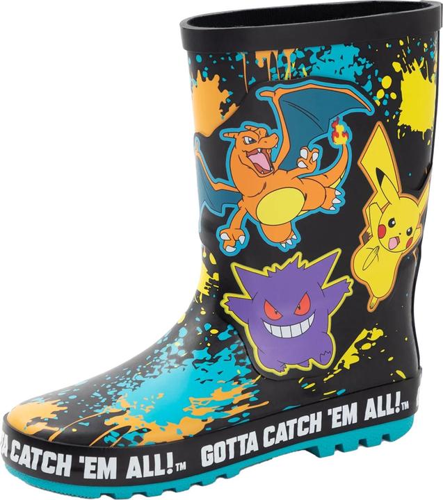 Actual product image Pokémon Boys Characters Wellington Boots (36)