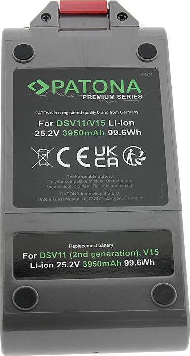 Immagine prodotto Patona Premium Akku Dyson V11 2. Gen.